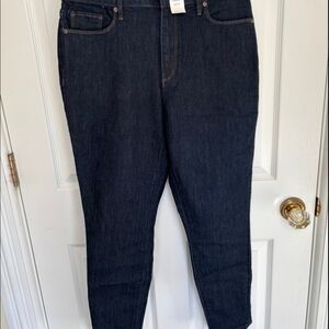 LOFT curvy skinny ankle high waist jeans size 10/30  NWT